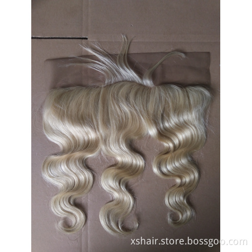 Honey Brown Blonde 1b 613 Straight 4*4 Lace Closure Ombre Human Hair Closure Body Wave Lace Frontal Natural Part Hair Closure